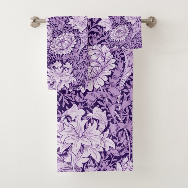 Chrysanthemum Purple, William Morris (En situation)