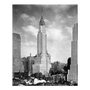 Chrysler Building, COPIE 1930 de PHOTO