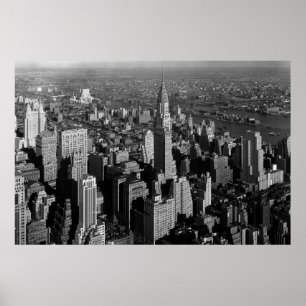 Chrysler Building New York Manhattan Poster