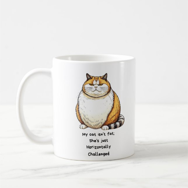 Chubby Chat Mug (Gauche)