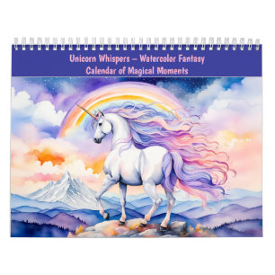 Chuchotements de licorne – Calendrier de fantaisie