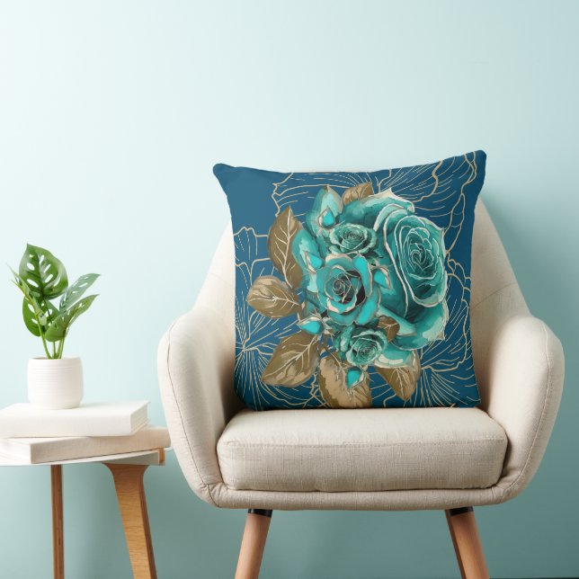 Chuchotements d'élégance : Oreiller décoratif sarc (Chaise)