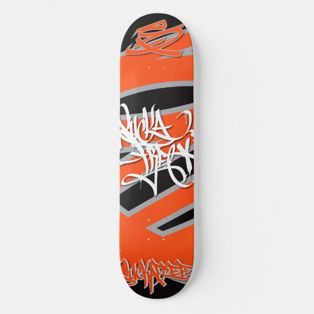 Chuck A Gratuit - Géants Couleurs Skateboard 1 (Recto)