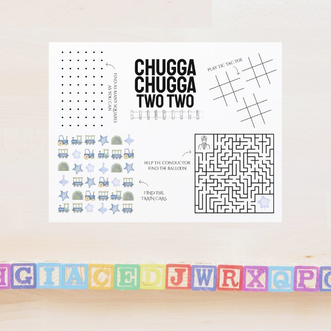 Chugga Chugga Deux | SET DE TABLE ANNIVERSAIRE DE  (Créateur téléchargé)