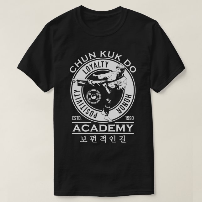 Chun Kuk Do Fiction Martial Arts Academy TShirt (Design devant)