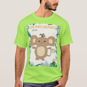 Chunky Monkey Fat T-shirt ami chat