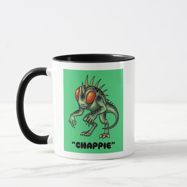 Chupacabra "Chappie" Cryptid tasse de café (Gauche)