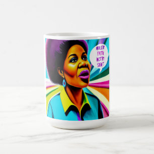 Church Lady Walk Par Faith Art Mug