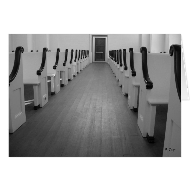 Church Pews, S Cyr (Devant horizontal)