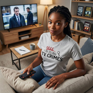 Chut... Je résous les crimes de la télé T-Shirt Tr