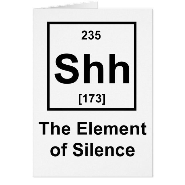 Chut, l'élément du silence (Devant)