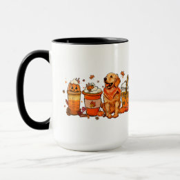 Chute Chien Mug Café, Golden Retriever, Chute Vibe