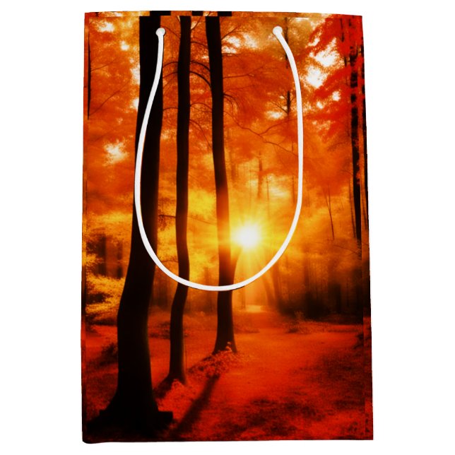 Chute dans le sac cadeau moyen Backwoods (Devant)