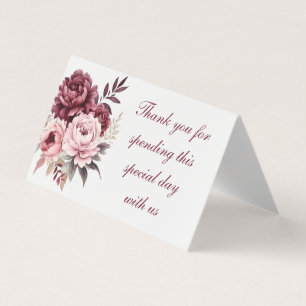 Chute Floral Aquarelle Bourgogne Mariage de pivoin