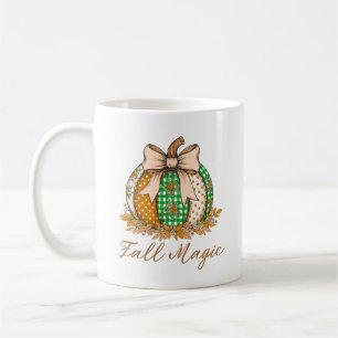 Chute Magique Patchwork Citrouille de café Mug