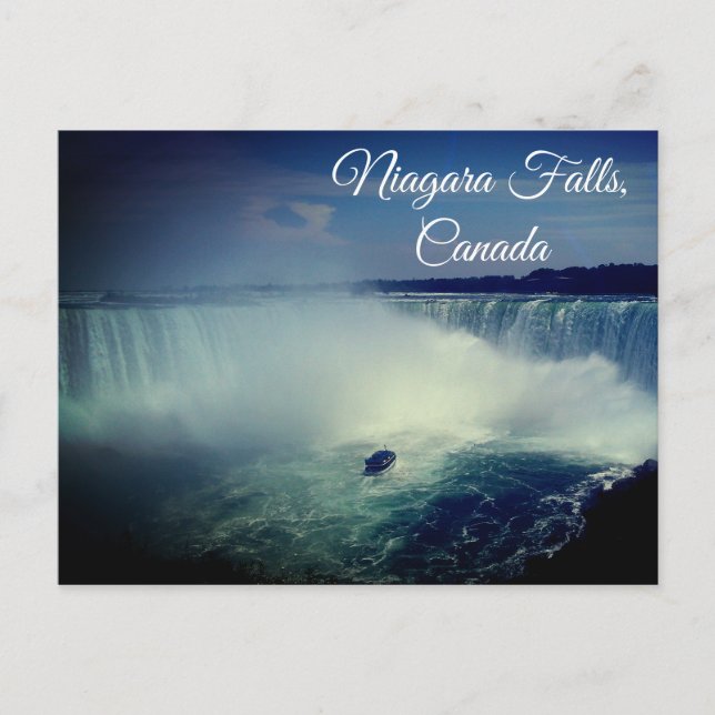 Chute Niagara, carte postale du Canada (Devant)