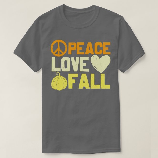 Chute Thanksgiving Tshirt d'automne cadeau (Design devant)