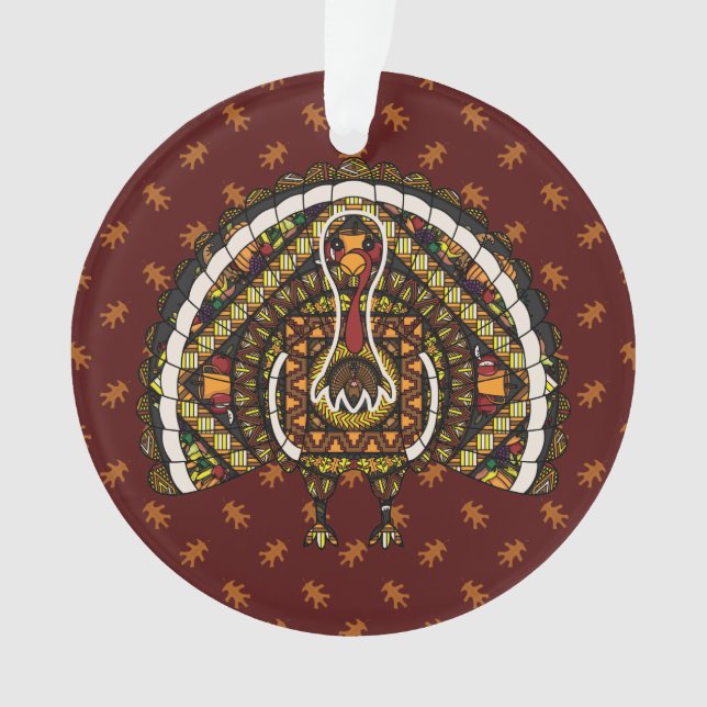 Chute Turquie Acrylique Ornement (devant)