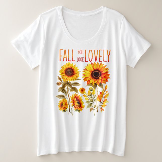 Chute Vous Avez L'Air Belle, Tournesol D'Automne A (Design devant)