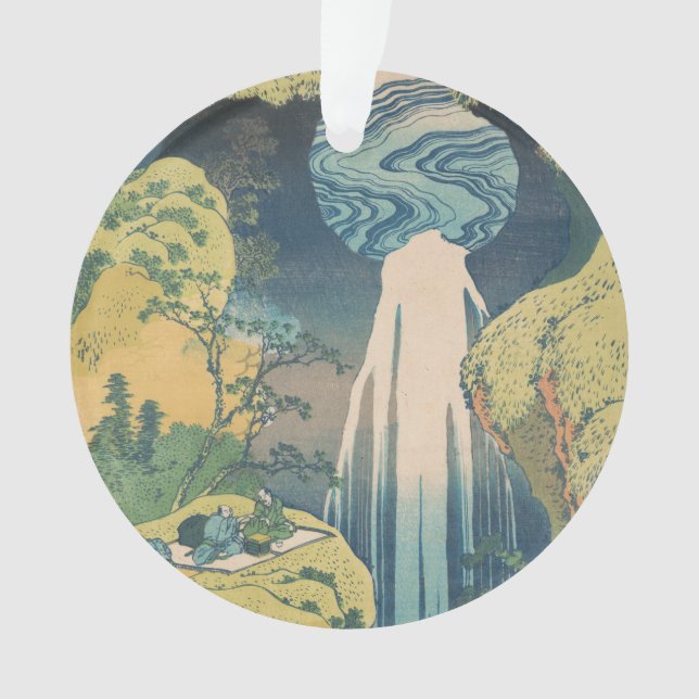 Chutes d'Amida d'Hokusai Japon Cascade  (devant)