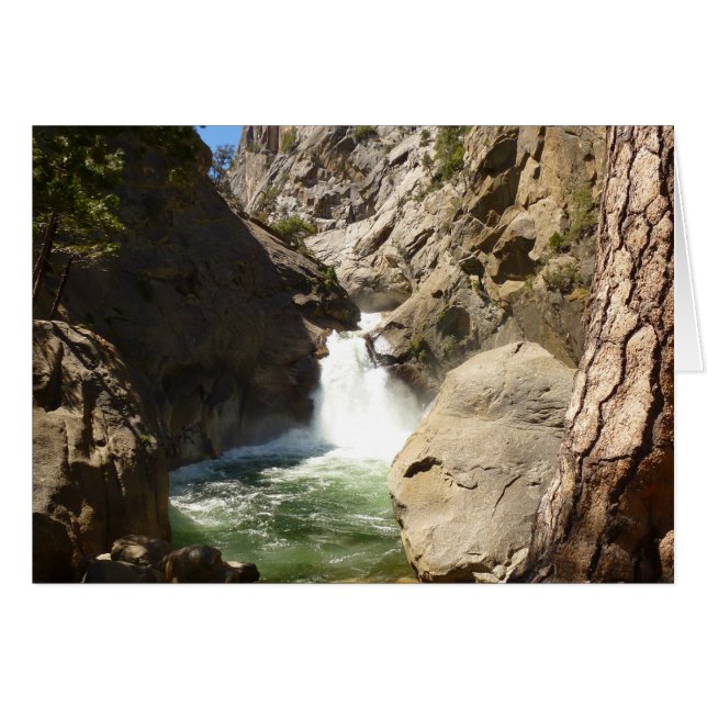 Chutes de Roaring River dans le parc national de K (Devant horizontal)