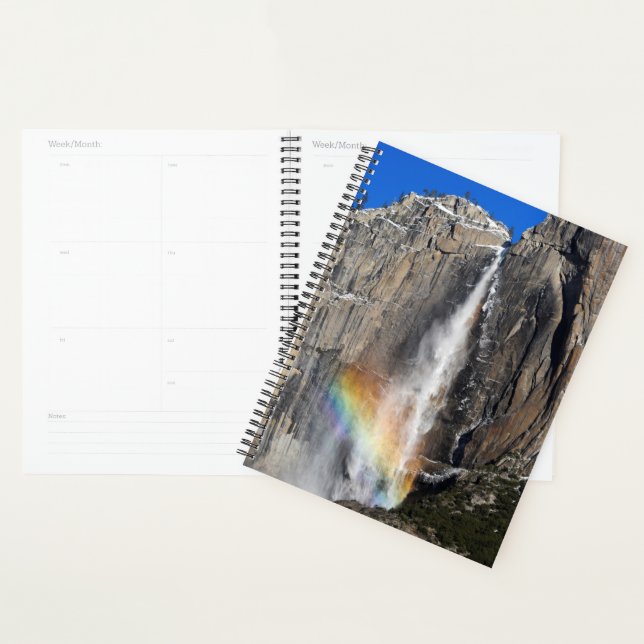 Chutes de Yosemite avec arc-en-ciel (Devant avec enveloppe)