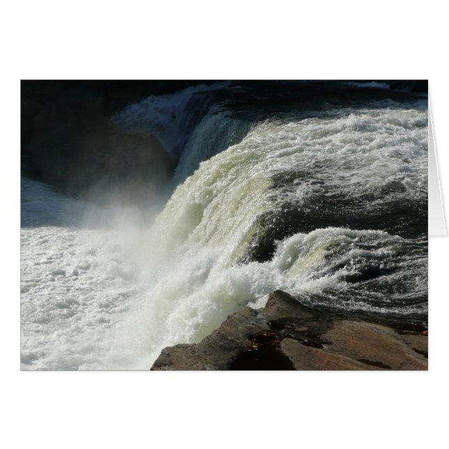 Chutes d'Ohiopyle en Pennsylvanie (Devant horizontal)