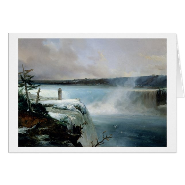 Chutes du Niagara, c.1837-40 (huile sur la toile) (Devant horizontal)
