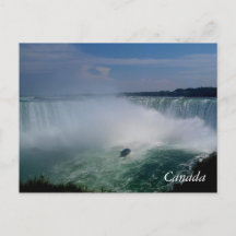 Chutes du Niagara, carte postale du Canada