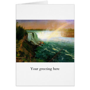 Chutes du Niagara peignant l'artiste Albert
