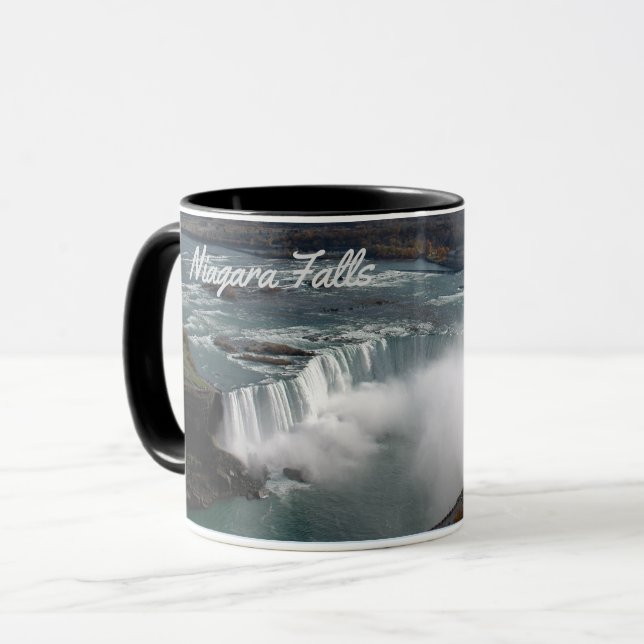 Chutes du Niagara sur une tasse de café (Devant gauche)