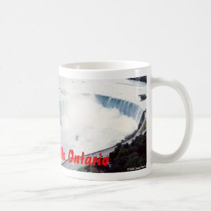 Chutes du Niagara, tasse de café pittoresque