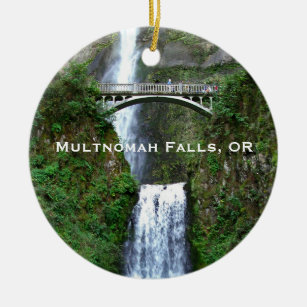 Chutes Multnomah, Oregon Paysage Ornement