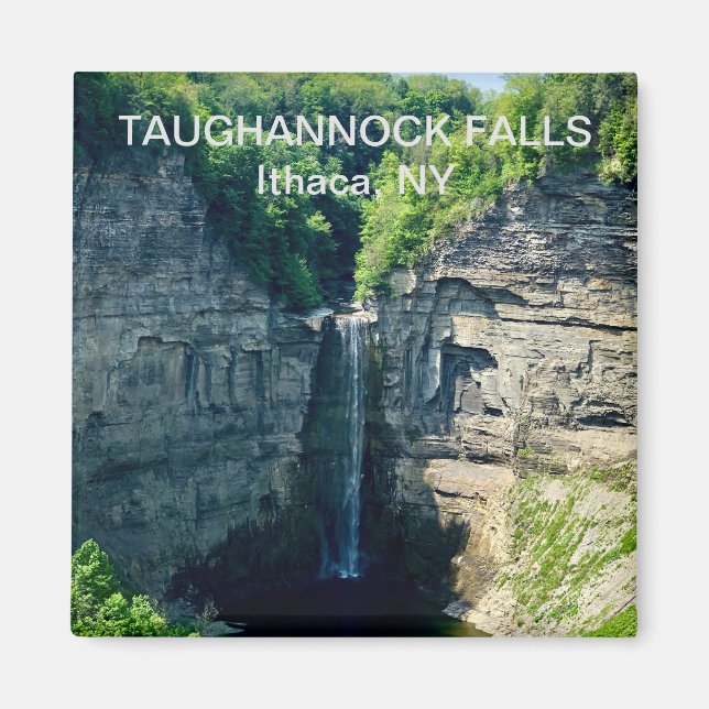 Chutes Taughannock, Ithaca NY Magnet (Devant)