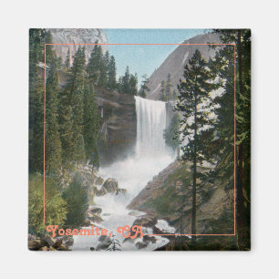 Chutes Vernales Vintage voyage, Yosemite Magnet