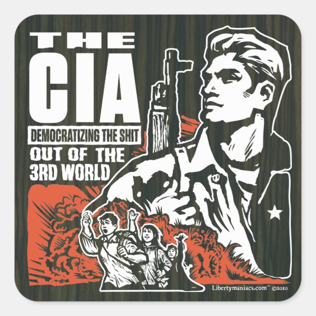 CIA Démocratiser le 3ème Sticker Set mondial (Devant)