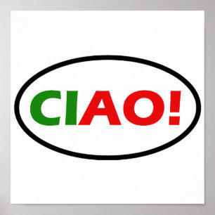 Ciao ! Affiche