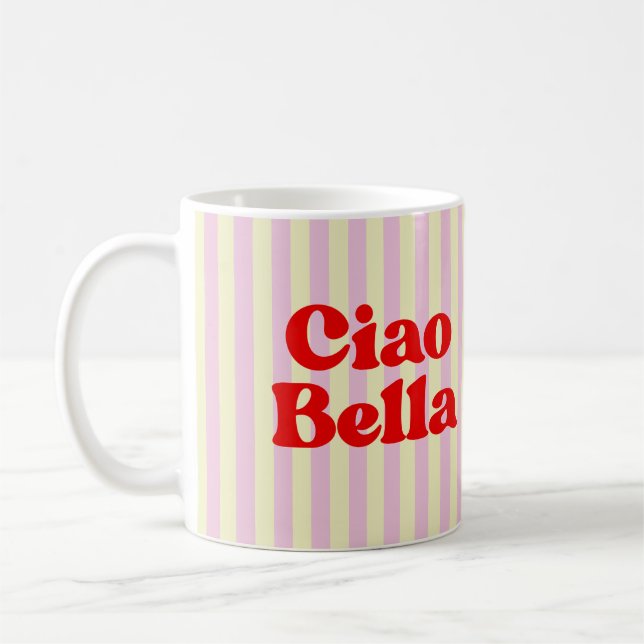 Ciao Bella Mug Élegant pour Café (Gauche)