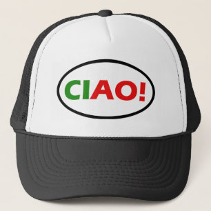 Ciao ! Casquette ovale
