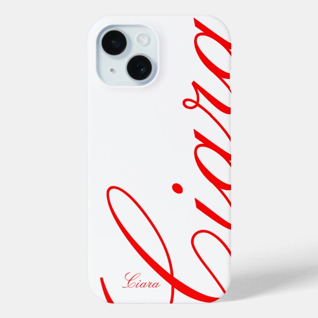 Ciara - beau coque iphone - customisez-le - (Verso)