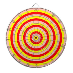 Cible colorée de cercles concentriques