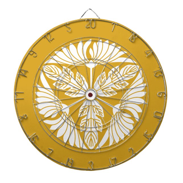 CIBLE DE FLÉCHETTES 三つ葉菊 (Devant)