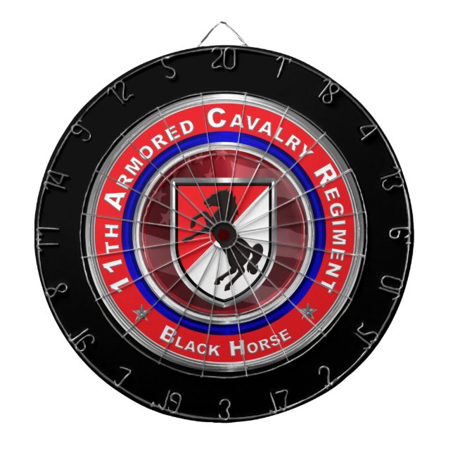 Cible De Fléchettes 11e ACR de cavalerie blindée (Devant)