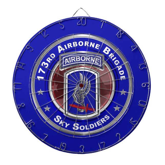 Cible De Fléchettes 173e brigade aéroportée combat team (Devant)