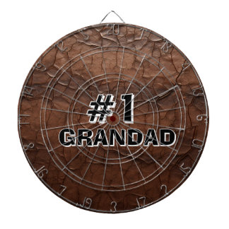 Cible De Fléchettes #1 Grandad Leather-look