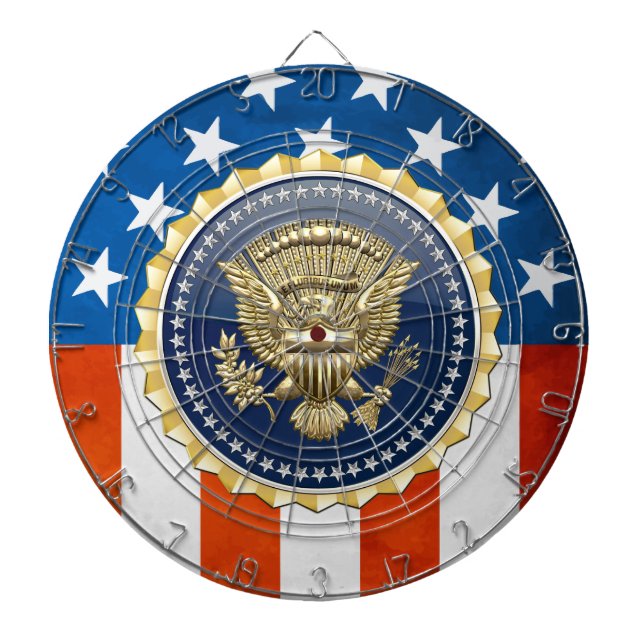 Cible De Fléchettes [200] Insigne de service présidentiel [PSB] (Devant)