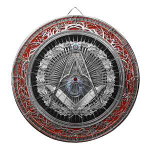 Cible De Fléchettes [200] Maçon principal - carré et boussoles