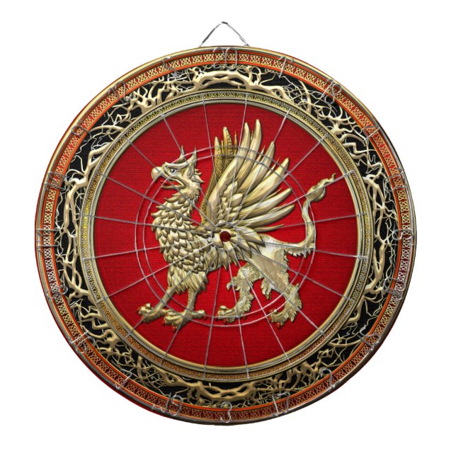 Cible De Fléchettes [200] Sacred Gold Griffin (Devant)