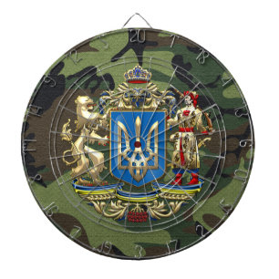 Cible De Fléchettes [200] Ukraine : Manteaux d'armoiries supplémentair