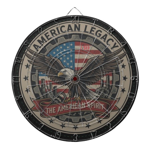 Cible De Fléchettes 250e anniversaire des États-Unis  (Devant)